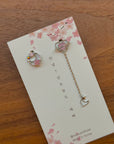 Lovelace Moon Charm - Argent