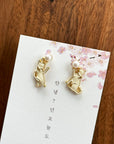 Pearly cats - Gold