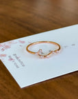 My Starry Ring - Golden Rose