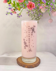 Verre en verre coréen, verre à dessins, verre avec dessin, verre de Corée du sud pour café coréen