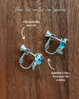 Boucles d’oreilles à vis sans perçage