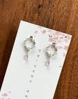 Blush Teardrop - Golden Rose, Argent