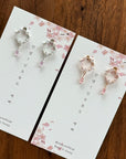 Blush Teardrop - Golden Rose, Argent