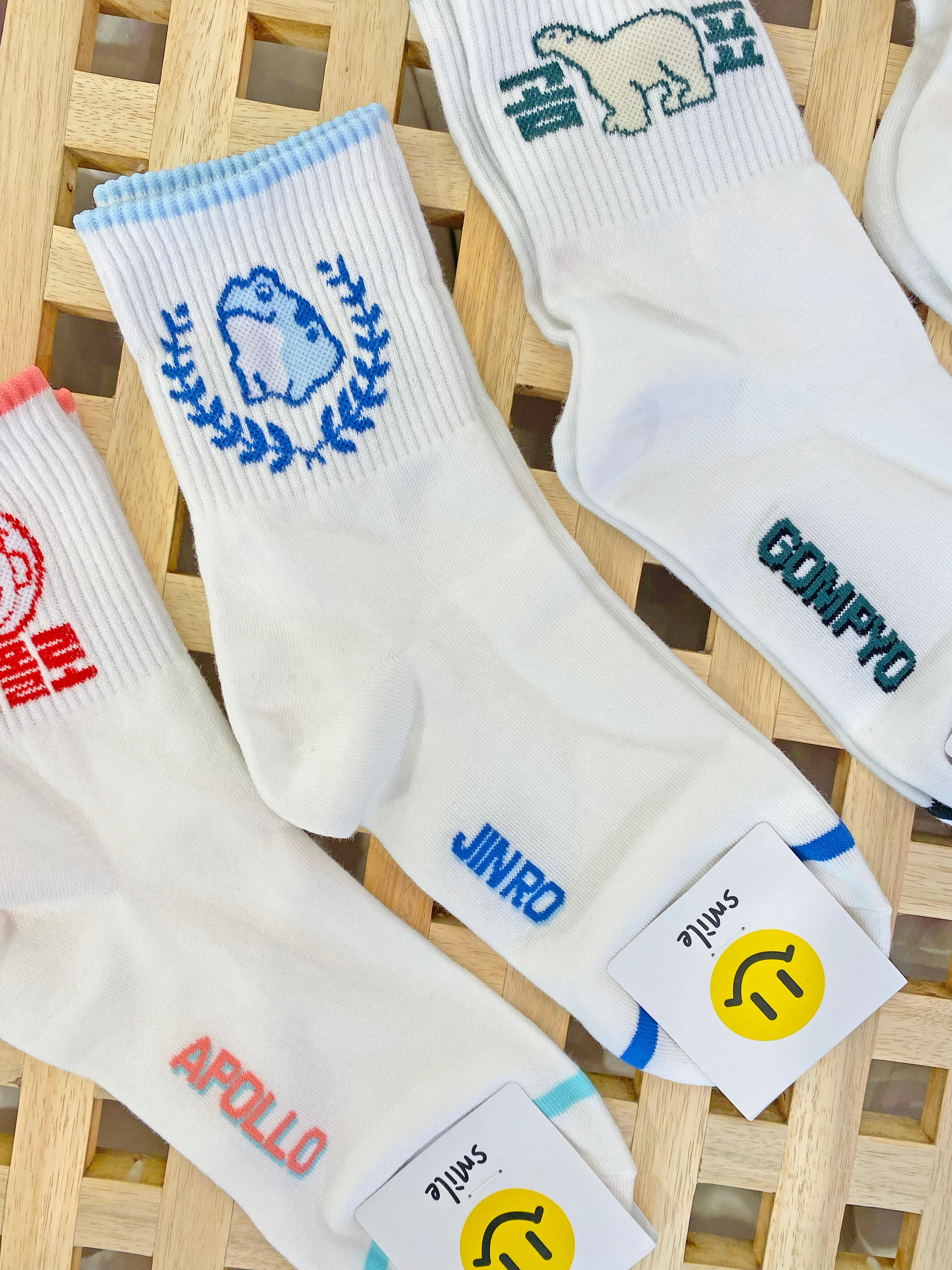 Chaussettes Coréennes Rétro!