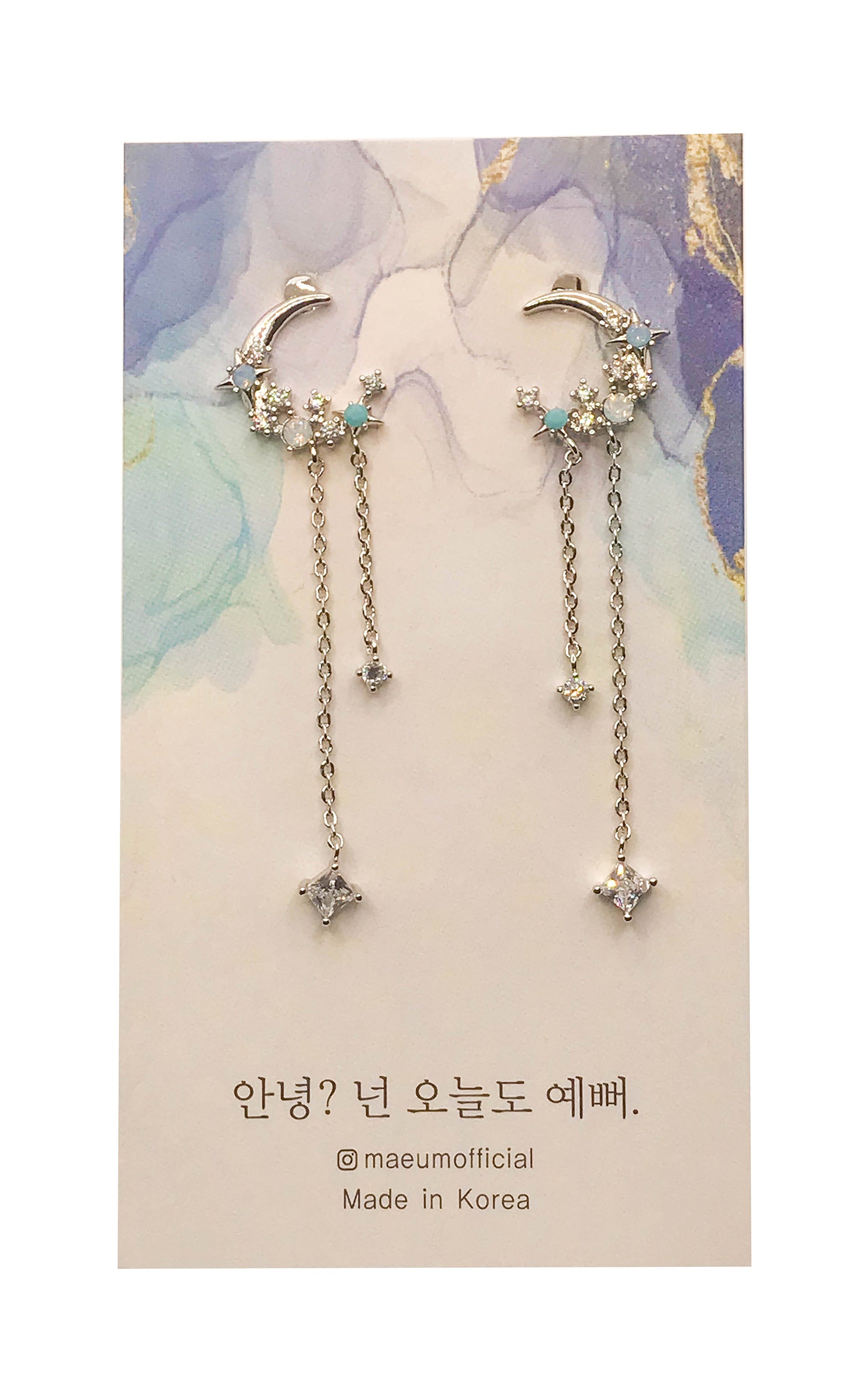 Stars Bearing the Moon - Argent, Golden Rose