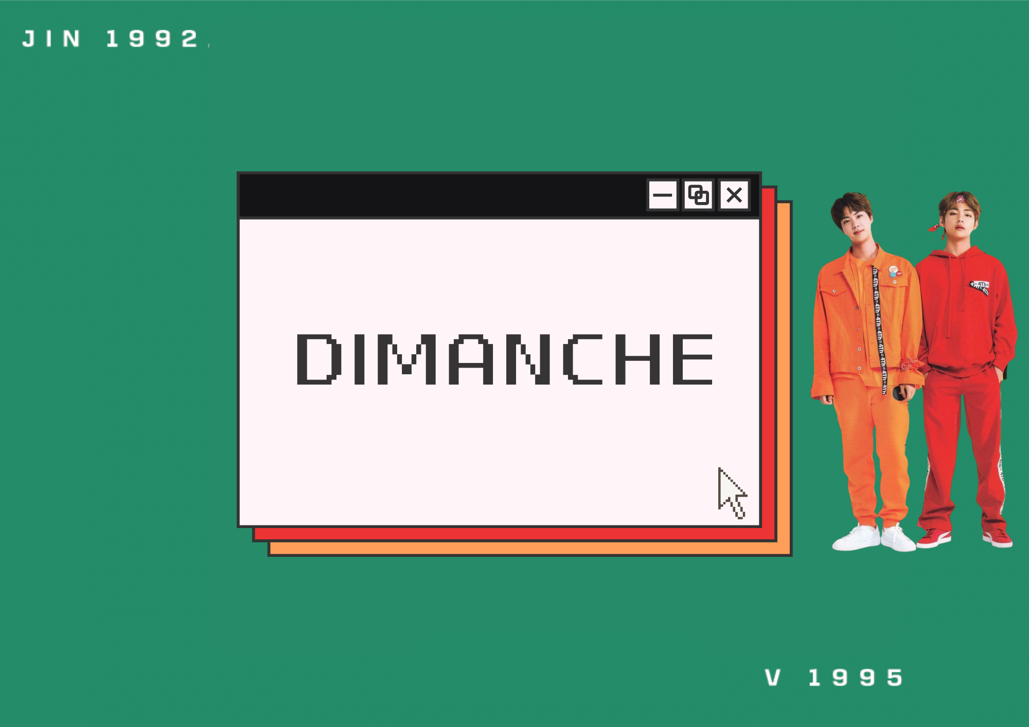 DIM 01 JAN : HORAIRE 15H - 16H