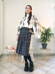 Gilet Losanges - Kaki