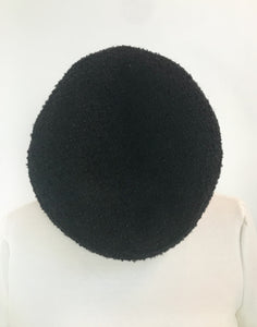 Beret Tweed - Noir